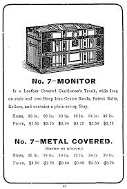 I've been trying to find information on it. Trunk Faqs Trunk Myths Hms Antique Trunks