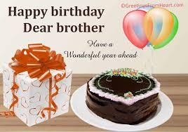 Dear Brother Birthday Cake With Name And Photo For Brother Pin By Laylee Lim On Cards Cakes Happy Birthday Brother Birthday Greetings For Brother Birthday Wishes For Men