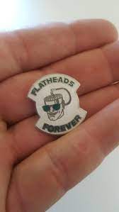 Vintage Flatheads Forever Enamel Hat Pin Lapel Etsy In 2021 Hat Pins Lapel Pins Lapel
