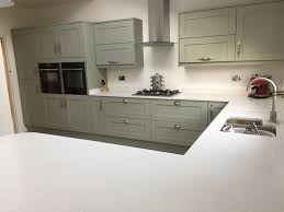 Statement island and hidden storage solutions in this modern shaker kitchen. Grey Shaker 25 000 Transitional Kitchen Cardiff By Schuller Kitchens By Artisan Interiors Houzz Uk