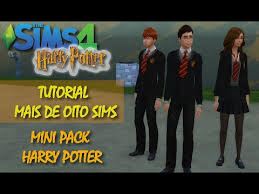 Sep 29, 2021 · if you want the sim harry to look exactly like in the pictures, you need to download and install all cc listed in the required tab. Mini Pack Para The Sims 4 Harry Potter Conteudo Personalizado 4 Youtube
