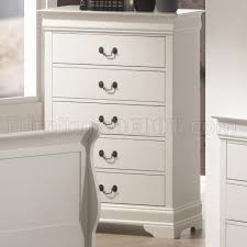 The elegant style of the louis philippe white bedroom set will be sure to add timeless class to your bedroom. Louis Philippe 204691 Bedroom Set In White By Coaster W Options