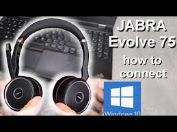 Pairing your earbuds is fairly simple and easy to do. Connecting Jabra Evolve 75 Headsets To Your Computer How To Youtube