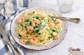 Pasta Zucchine E Gamberetti Ricette Della Nonna Ricetta Ricette Zucchine Ricette Contorni