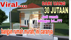 Tentukan bagian mana yang paling urgent yang ingin kamu renovasi. Bangun Rumah Murah Biaya 30 Jutaan Siap Huni Youtube