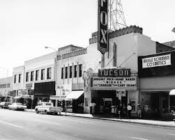 Downtown Tucson Buildings Including The Historic Fox Theater On Congress Street In June 1965 Tucson Tucson Arizona Downtown