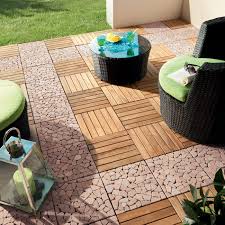 Vous garantir le bon achat, on y travaille tous les jours. Lot De 4 Dalles Clipsables Bois Marron Naturel Miel L 30 X L 30 Cm X Ep 25 Mm Leroy Merlin