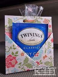 Procrastistamper Teabag Cookies Pouch Tea Party Favors Tea Party Tea Party Baby Shower