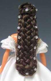 pin auf peinados en pelo largo