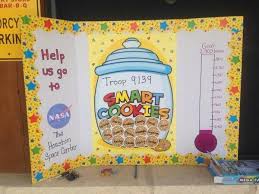 Girl Scout Cookie Goal Chart Goal Chart For Booth Girl