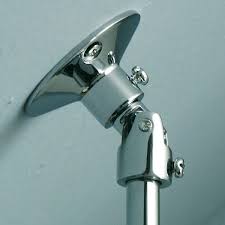 Vaulted Ceiling Angle Adapter Shower Enclosure Supports By Strom Plumbing By Sign Of The Crab At Shop 4 Ceiling Curtain Rod Clawfoot Tub Shower Shower Surround