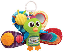 Amazon Com Lamaze Play Grow Jacques The Peacock Take Along Toy Car Seat Toys Baby Lamaze Baby Toys Baby Toddler Toys Stroller Toys