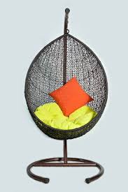 Amazon De Hangesessel Novella Aus Polyrattan Mit Gestell Und 2 Kissen Sessel Lounge Mobel Polyrattan