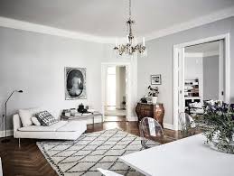 Create it with our bedroom. Elegant Scandinavian Apartment With Dreamy Details Beni Ourain Rug Kartell Ghost Chairs Ikea Soderhamn Recamiere Chic Living Room Home Decor Interior