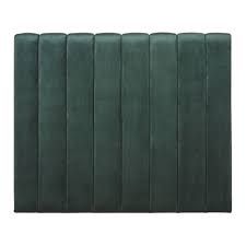 Entdecke rezepte, einrichtungsideen, stilinterpretationen und andere ideen zum ausprobieren. Testata Da Letto Imbottita In Velluto Verde 180 Cm Tess Maisons Du Monde