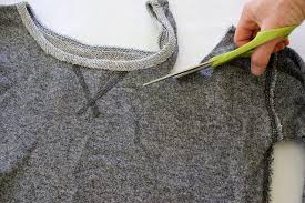How To Cut The Neck Out Of A T Shirt 80s Pin On Diy