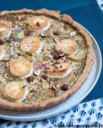 Tarte Salee A La Rhubarbe Au Fromage De Chevre Et Herbes De Provence La Rhubarbe Cote Sale 2 Tarte Salee Alimentation Idee Tarte