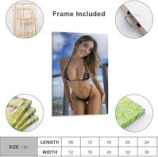 Amazon.com: Lyna Perez Sexy Swimsuit Model Poster Big Bust Room Aesthetics8  Canvas Art Poster And Wall Art Picture Print Modern Family Bedroom Decor  Posters 16x24inch(40x60cm): Posters & Prints