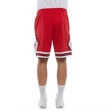 Mitchell Ness Shorts Chicago Bulls Red Swingman Shorts Bludshop Com