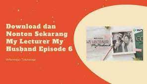 Apabila ada permasalahan dengan link di atas atau mengalami kesulitan dalam proses mendownload ataupun menontonnya. Download Film My Lecturer My Husband Goodreads Episode 6 My Lecturer Is My Husband Episode 6 Lk21 Woiden