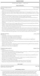 If you have any dmca issues on this post, please. Network Technician Resume Sample Mintresume
