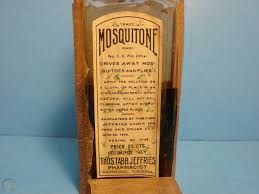Antique pharmacy bottle Mosquitone mosquito repellent quack medicine  Richmond Va | #2012511519