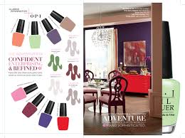 Nail Colors For Your Wall 2015 Opi Color Palette By Clark