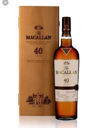 Macallan 40 Yo Sherry Oak Food Drinks Beverages On Carousell