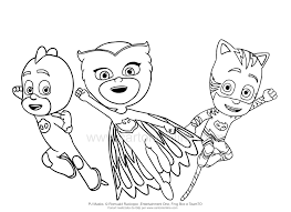 ¿quieres colorear dibujos ya hechos? Dibujo De Los Pj Masks Para Colorear Dibujo 5