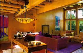 Beautiful Colors With Adobe Wall Mexican Interior Design Mexican Home Decor Interior