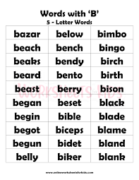 B · baboon · baby · bach, j.s. 5 Letter Words That Begins With B 2