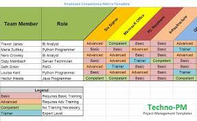 You may design your matrix by putting staff name, id, function, designation etc. Skills Matrix Template Project Management Templates