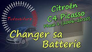 Les batteries vont de 75 € a 200€. Enlever Batterie Citroen C4 Picasso Youtube