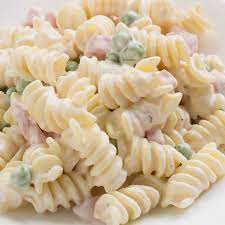 Ranch Pasta Salad With Ham And Peas Recipe Yummly Recipe Ranch Pasta Salad Mayo Pasta Salad Recipes Sweet Pasta Salads