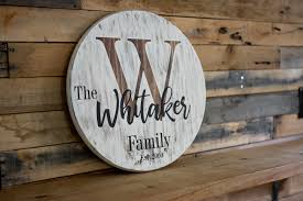 Personalized Wooden Sign Round Wooden Sign Personalized Wedding Gift Personalized Wooden Signs Custom Wooden Signs Wooden Signs