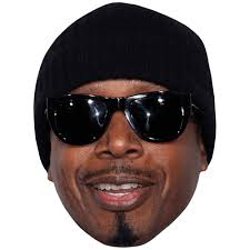 Stanley Kirk Burrell (Hat) Celebrity Mask, Flat Card Face