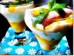 Tiramisu A La Mangue Et Biscuits A La Cuillere Aux Delices Du Palais Dessert Mangue Tiramisu Recette Mangue