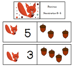Ateliers Numeration 0 10 Creations D Automne Atelier Jeux Maternelle