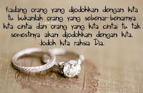 Jodoh Di Tangan Allah Allah Cinta