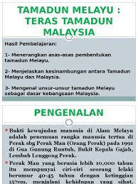Manifestasi ini penting dalam pembentukan tamadun melayu. Bab 3 Tamadun Melayu