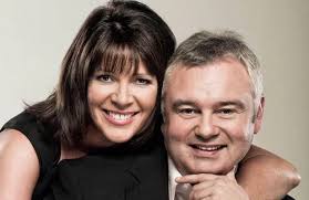 Eamonn Holmes and Ruth Langston dress down for TV trailer