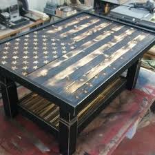 See more ideas about hunting decor, hunting room, deer hunting decor. Ryobi Nation Rustic Flag Coffee Table Woodworking Diy Wood Projects Furniture Projects