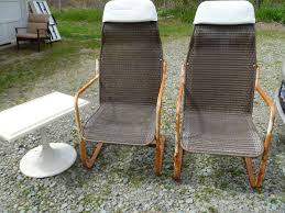 Vintage Lloyd Loom Mesh Wicker Chair Mid Century Patio Bounce Metal Chair Mid Century Chair Metal Chairs Lloyd Loom