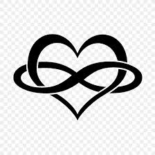 Black and red heart and infinity symbol tattoo on wrist. Infinity Symbol Heart Tattoo Png 1200x1200px Infinity Symbol Area Black And White Child Heart Download Free