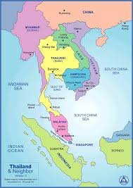 If you are interested in indonesia and the geography of asia our large laminated map of asia might be just what you need. Thailand Neighbor Http Www Allianceabroad Com Wp Content Uploads Thailand Map V2 Gif Thailand Map Asia Map Map