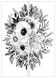 Most popular archive of coloring pages for kids over internet. Flowers Vegetation Coloring Pages For Adults