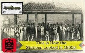 India's First Passenger Train in 1853 ...