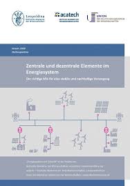 Welche probleme und lösungen dafür begünstigen die. Zentrale Und Dezentrale Elemente Im Energiesystem Der Richtige Mix Fur Eine Stabile Und Nachhaltige Versorgung Acatech