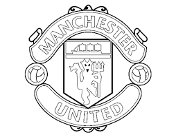 Pin By Karine Sl On Manchester United Logo Angleterre Manchester United Manchester United Logo Football Coloring Pages