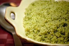Thread the cut vegetables and monkfish onto the skewers. Green Couscous Essential Pepin Essential Pepin